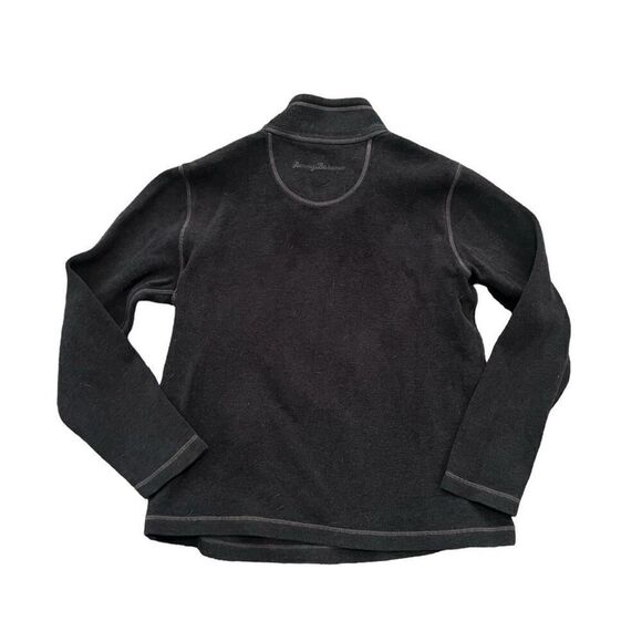 TOMMY BAHAMA Woman’s Grey Half Zip Pullover Sweater Size M - Picture 2 of 6